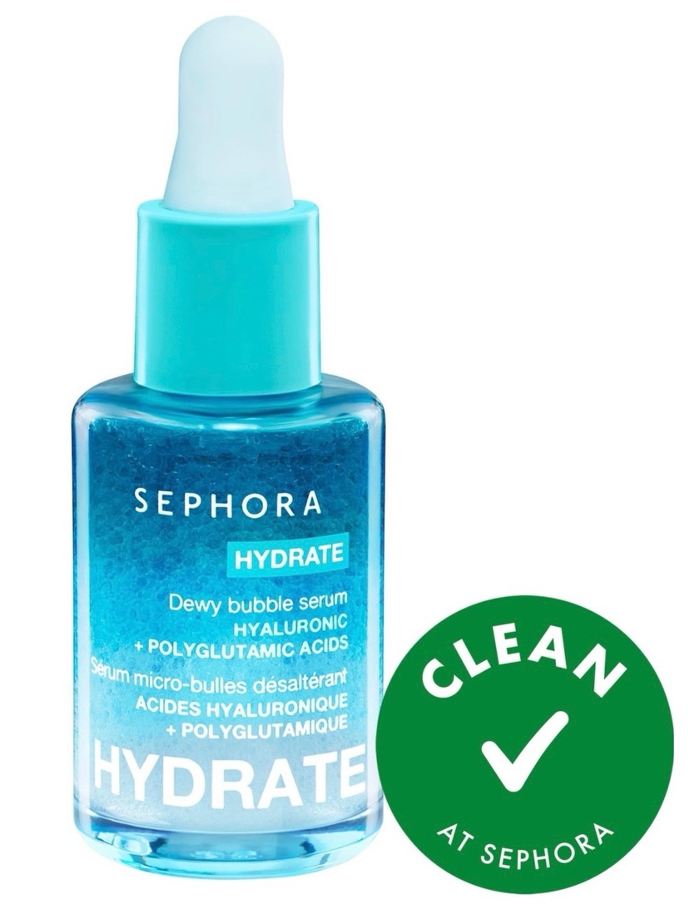 SEPHORA COLLECTION Dewy Bubble Serum with Hyaluronic + Polyglutamic Acids